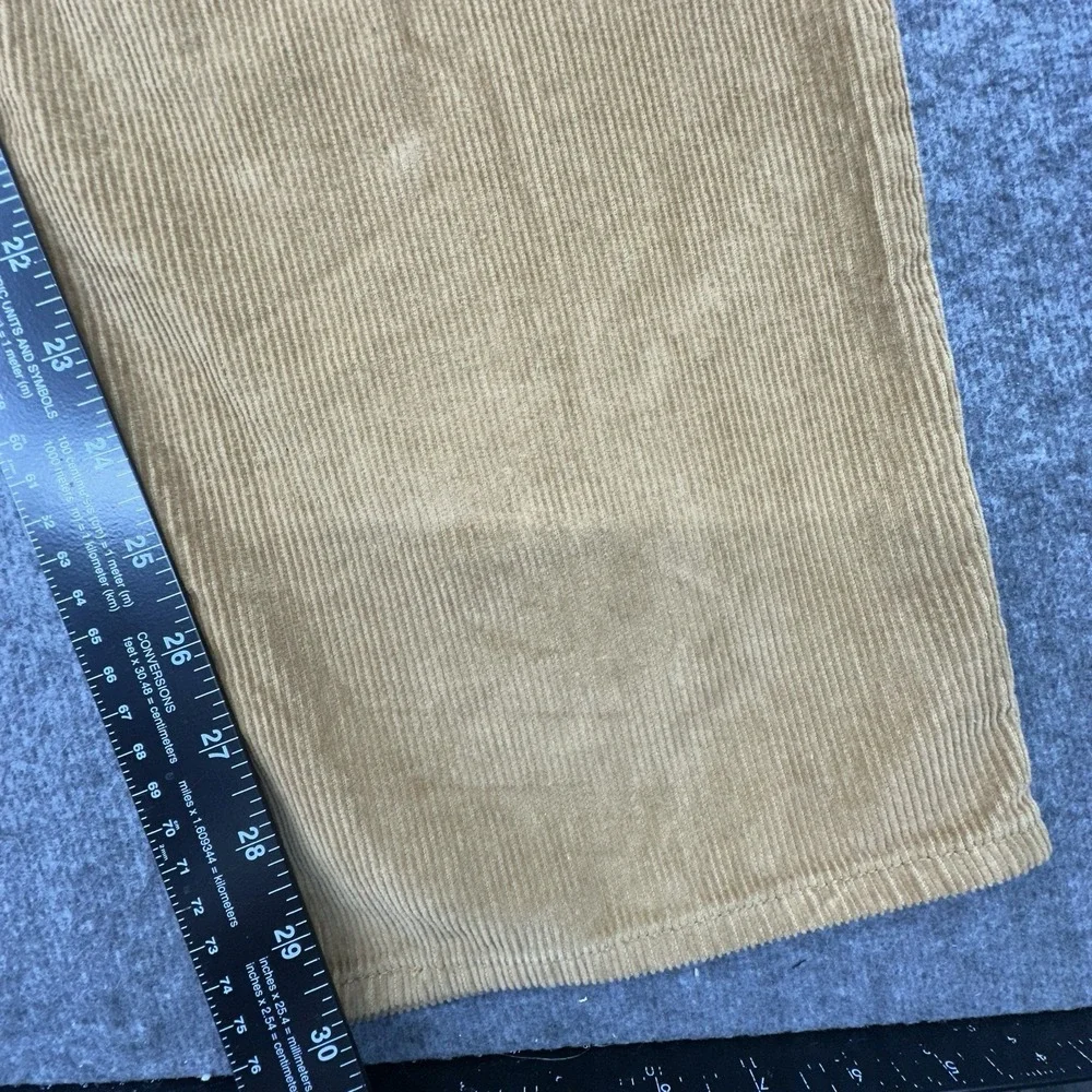 Levi's 94 Baggy Corduroy Pants Camel Tan Women's Size‎ 29 NWT Waterless